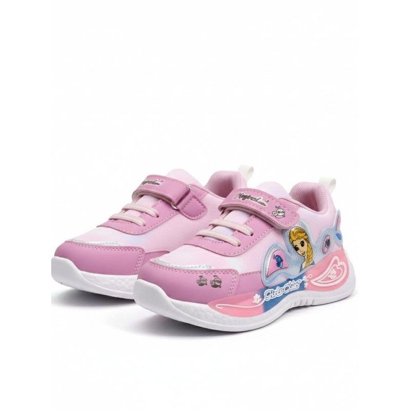 HOOH Now Comfort in Fashion Girls Frozen Printed Sneakers