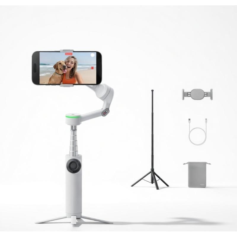 Foldable AI Phone Gimbal