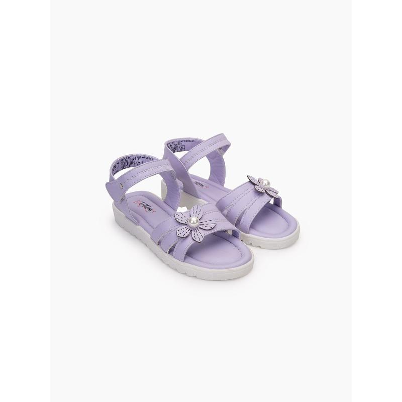  toothless Girls Open Toe Flats