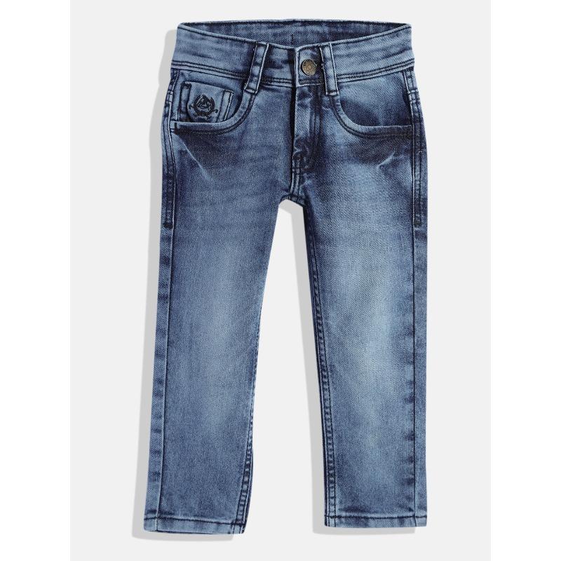 U.S. Polo Assn. Kids Boys Slim Fit Clean Look Stretchable Jeans