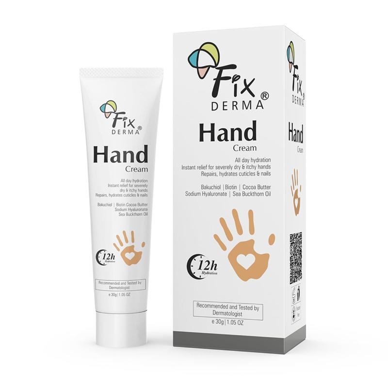 Fixderma Hand Cream for Dry & Itchy Hands | Cocoa Butter | 30g