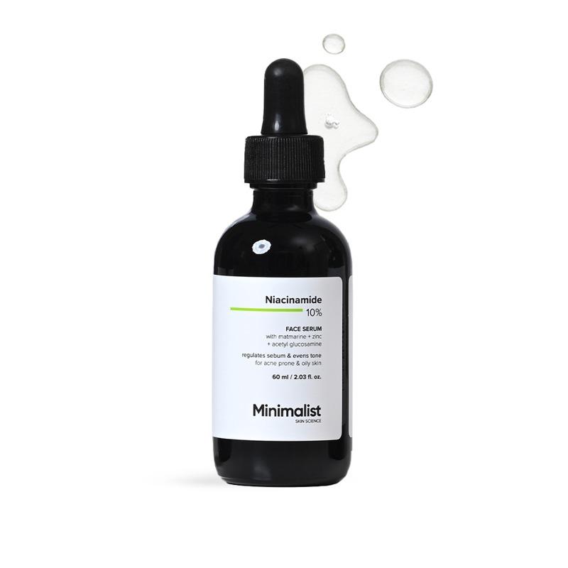 Minimalist Niacinamide 10% Serum | Oil Control & Acne Prone Skin | 60ml