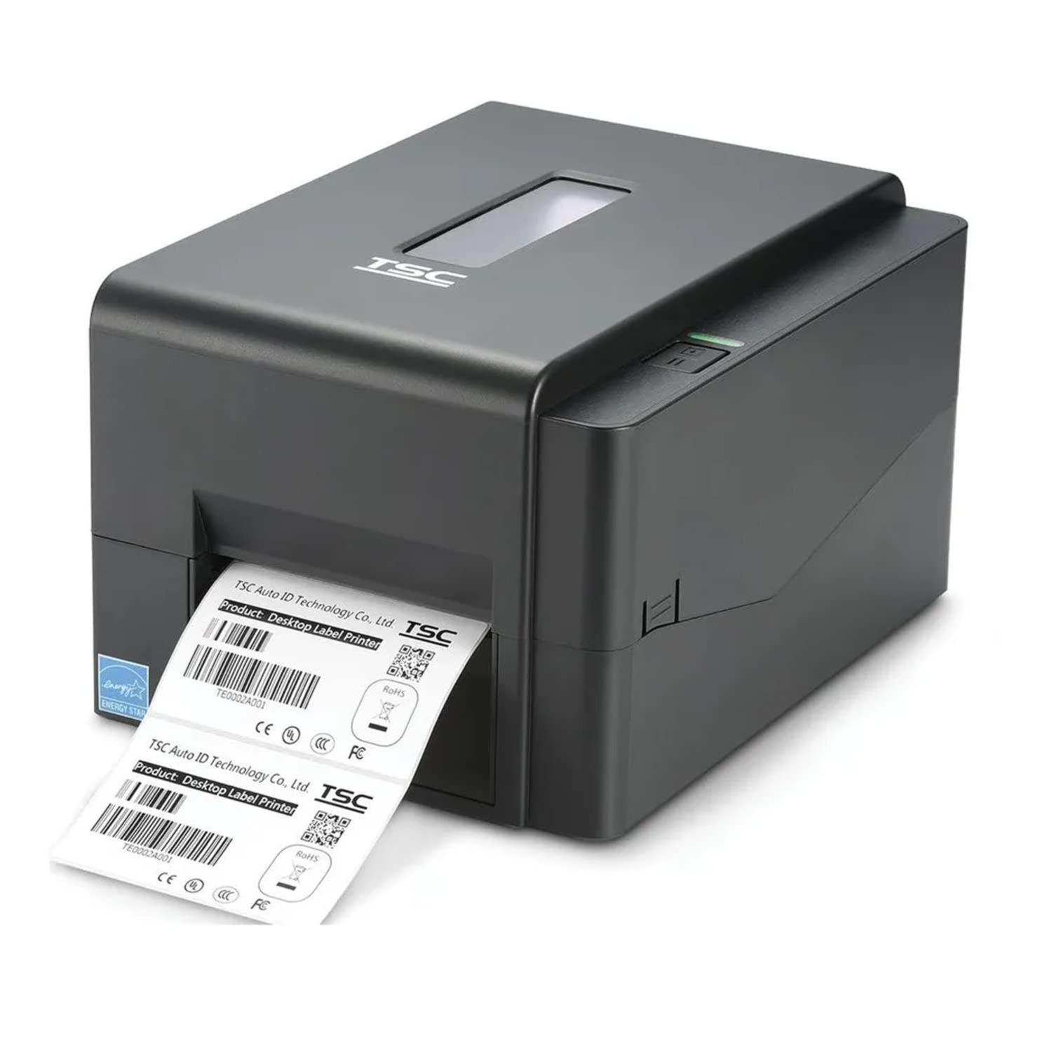TSC TE200 Desktop Thermal Transfer Barcode Monochrome Wired Home Inkjet Printers with USB Connectivity 203 Dpi Bar Code