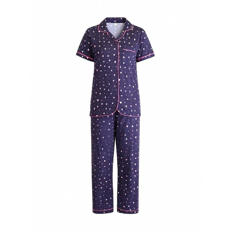 Clothe Funn Girls' Pure Cotton Night Suit - Fun Conversational Print