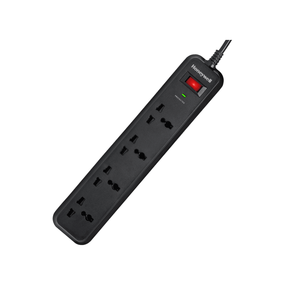 Honeywell 4 Socket Surge Protector Extension Board