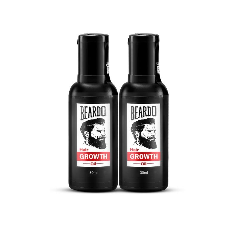 BEARDO Beard & Hair Growth Oil - Set of 2 x 50ml | For Thicker, Longer Beards