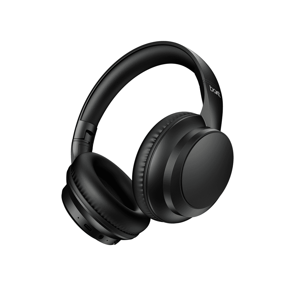 boAt Rockerz 371 Bluetooth Headphones (Black Sabre)